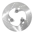 DISQUE DE FREIN ADAPTABLE PEUGEOT 50 DJANGO HERITAGE 2014> AV, 50 VIVACITY 2008> AV, MALAGUTI 50 F12 1999>2000 AV, 125 F18 WARRIOR 2000>2002 AR  (EXT 200mm - INT 58mm - 3 TROUS)  (DF4033A)  -NEWFREN-