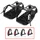 PEDALE ROUTE / VTT RESINE POUR ADAPTER SUR CALES LOOK - SHIMANO ET AUTRES POUR PEDALER SANS LES CHAUSSURES DE VELO (PAIRE)