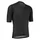 MAILLOT GIST HOMME PODIUM MANCHES COURTES ZIP TOTAL NOIR L -5359