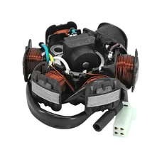 STATOR ALLUMAGE SCOOT ADAPTABLE SYM 50 MIO 4T  (6 POLES) (OEM : 31120-A7E-000)  -P2R-