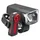 ECLAIRAGE VELO USB KIT TRELOCK LS440 ET LS740 VECTOR VISIBILITE 60m 40 LUX (AUTONOMIE AVANT 12H/ARRIERE 10H) NOIR - VU A 3500m / 500m