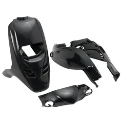 FAIRINGS/BODY PARTS FOR SCOOT  PIAGGIO 50 TYPHOON 1998>2009 - MATT BLACK (4 PARTS KIT)