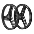 JANTE/ROUE CYCLO 17" TYPE GRIMECA POUR PEUGEOT 103 SP, MVL NOIR (VENDU PAR PAIRE) -SELECTION P2R