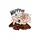 STICKER LETHAL THREAT MINI NASTY HAPPY PIG (60x80mm)