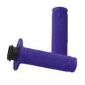 GRIP- PROGRIP OFF ROAD 709 SINGLE DENSITY -  DIAMOND WAFFLE BLUE 115mm ( LOCK ON - With 7 different throttle cams for 2 stroke or 4 stroke) (PAIR). (CROSS/MX).