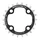 PLATEAU VTT 4BRA D.64 TA CHINOOK 22DTS INTERIEUR DOUBLE/TRIPLE NOIR ALU POUR SHIMANO / SRAM / RACE FACE / FSA 9V.