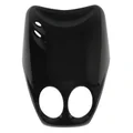 FRONT FAIRING FOR SCOOT MBK 50 OVETTO 1996>2007/YAMAHA 50 NEOS 1996>2007 GLOSS BLACK (UPPER PART)