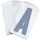 LETTRE PLAQUE PVC MOTO/SCOOTER 45mm  A  (VENDU PAR 10)