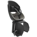 PORTE BEBE/SIEGE ENFANT ARRIERE PRODIGEE ICON A FIXER SUR PORTE BAGAGE FIXATION ETAU NOIR COUSSIN GRIS AVEC SERRURE (JUSQU'A 22 Kg MAX) (HOMOLOGUE CE EN 14344)