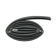 GAINE/SOUPLISSEAU FAISCEAU ELECTRIQUE  8x9 mm NOIR (1M)  -SELECTION P2R-