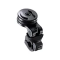 SUPPORT SMARTPHONE/TELEPHONE MOTO SP CONNECT VENDU A L'UNITE FIXATION TIGE DE RETROVISEUR NOIR INCLINABLE ET ORIENTABLE A 360° (DIAM 10, 12, 14, 16 mm)