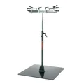 PIED D'ATELIER DE REPARATION VELO PROFESSIONNEL GIST OPUS DOUBLE SUPPORTE 50KGS SUR CHAQUE BRAS -AVEC PLAQUE METAL AU SOL