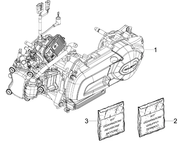 Moteur complet 