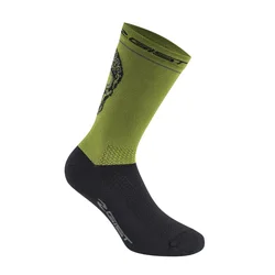 CHAUSSETTES / SOCQUETTES ETE GIST CRANE VERT MILITAIRE 44/47 - HAUTEUR 18CM (PAIRE) -5860