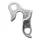 PATTE DE DERAILLEUR ALU P2R BIANCHI/PEUGEOT/CORRATEC/DECATHLON/CUBE/SUNN/SPECIALIZED... GH-009  COMPATIBLE LEADER FOX 3 - HOLLAND - LATONA (EN VRAC POUR ATELIER)