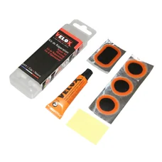 REPAIR KIT -  FOR BICYCLE INNER TUBE- VELOX VTT REINFORCED (8 PATCHS 25mm + 2 PATCHS 35x25mm + 1 PACTH 50x30mm + GLUE 5g +SCRAPPER+USER MANUAL)