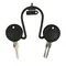 KEYBLANK "PIAGGIO GENUINE PART" MOTO-GUZZI 1400 CALIFORNIA 2012>, ELDORADO 2015>, AUDACE 2015>, MGX-21 2016>, 850 V9 2016>  -2D000004-