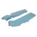 SIDE COVER (ENGINE) FOR MOPED MBK 88, 881 BLUE BASE TO BE PAINTED (PAIR)  -SELECTION P2R-