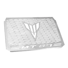 RADIATOR PROTECTIVE GRILL FOR YAMAHA 700 MT-07 STAINLESS / GREY -AVOC