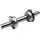 JEU DE PEDALIER A CLAVETTE THOMPSON 148mm  DIAMETRE FIXATION 40mm
