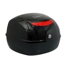 TOP CASE 32L ORIGINE PIAGGIO 50-125 VESPA LX 2005>, VESPA PX 2001> NOIR 98/A  -6739490XN2-