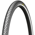 TYRE FOR HYBRID E-BIKE 700 X 28 MICHELIN PROTEK MAX BLACK -RIGID (28 x 1,10) (28-622) REINFORCED REFLECTIVE- E-BIKE APPROVED e50