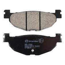 PLAQUETTE DE FREIN BREMBO POUR YAMAHA 500 TMAX 2004>2007 AV, 400 MAJESTY 2005>2013 AV, 250 MAJESTY 1999>2014 AV / MBK 250 SKYLINER 2000>2002 AV (SCOOTER CARBONE CERAMIQUE) -07059