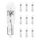 LIGHT BULB 12V  2,3W STANDART W2 -FOOT W2 x 4,6D WEDGE -CLEAR- (10 IN BOX)  -OSRAM-