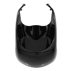 FRONT FAIRING FOR SCOOT  PEUGEOT 50 KISBEE 2 Stroke/4 Stroke All models -  GLOSS BLACK (LOWER)  -P2R-