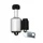 DYNAMO GAUCHE ALU MARWI NOIR GALET NYLON  6V/3W (SUR CARTE)