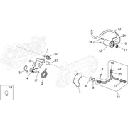 Pignon allum. - démarreur