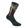 CHAUSSETTES/SOCQUETTES ETE GIST PALM NOIR ET DECO 40/43 - HAUTEUR 22CM (PAIRE) -5868