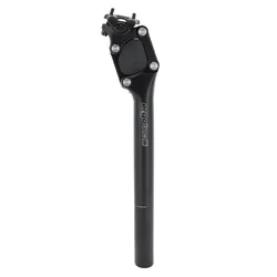 SEATPOST FOR ROAD BIKE/MTB- ERGOTEC PARALLELOGRAM -ALUMINIUM BLACK Ø. 27,2 L350mm (APPROVED LEVEL 5)