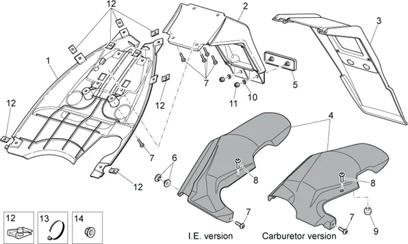 Carrosserie posterieure III