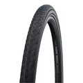 TYRE FOR URBAN/TREKKING BIKE- 700 X 40 SCHWALBE HS484 ROAD CRUISER - BLACK - RIGID - REFLECTIVE (42-622)
