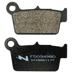 BRAKE PADS NEWFREN FOR APRILIA 450 SXV 2005> Rear BETA 250 RR 2005>2013 Rear KAWASAKI 450 KLX R 2008> Rear YAMAHA 250 WR F 2003> Rear 450 YZ-F 2003> Rear  (FD0349BD)  (DIRT ORGANIC)