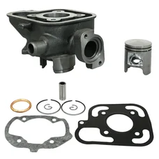 CYLINDRE SCOOT ADAPTABLE PEUGEOT 50 LUDIX BLASTER, SPEEDFIGHT 3, JET FORCE  -P2R FONTE AVEC PISTON GRAPHITE-