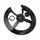 PARE/CARTER CHAINE ROND 42D. NOIR (VENDU A L UNITE)