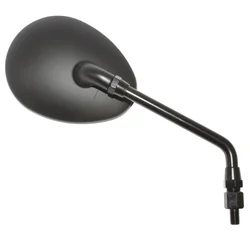 RETROVISEUR ADAPTABLE APRILIA 125 SCARABEO LIGHT 2007>2012, 250-400 SCARABEO-LIGHT 2006>2008 DROIT NOIR (HOMOLOGUE CE)  -VICMA-