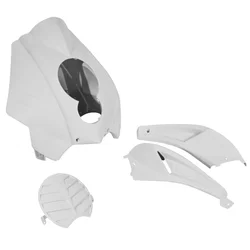 FAIRINGS/BODY PARTS FOR SCOOT  PEUGEOT 50 LUDIX (FOR TRIANGLE SHAPED SPEEDOMETER)WHITE GLOSS  (5 PARTS KIT)