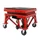 MOTORCYCLE LIFT STAND P2R - HYDRAULIC CYLINDER - ON WHEELS - HEIGHT Mini 100mm Max 380mm RED STEEL