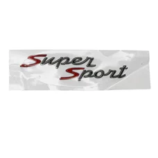 LABEL- "SUPERSPORT" "PIAGGIO GENUINE PART" 125-300 VESPA GTS  -672062-