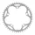 PLATEAU ROUTE 5BRA D.130 STRONGLIGHT 48DTS EXTERIEUR ARGENT ALU 7075 TYPE SHIMANO  9/10V.