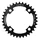 CHAINRING FOR EBIKE- SINGLE- 34 Teeth Ø104 BLACK ALUMINIUM- 7075 STRONGLIGHT 4 ARMS (FOR SHIMANO E-STEP 6100 /7000 / 8000) TECHNOLOGY NARROW WIDE