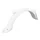 REAR MUDGUARD FOR E-SCOOTER XIAOMI 1S, ESSENTIAL, PRO 2 WHITE  -SELECTION P2R-