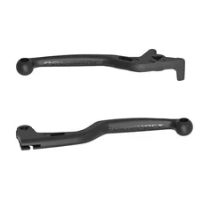 LEVIER DE FREIN/EMBRAYAGE MOTO OFF ROAD INCASSABLE APT HONDA 300 CRF L 2021> NOIR (PAIRE) -POLISPORT