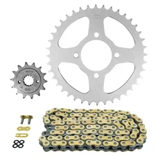 KIT CHAINE ADAPTABLE SUZUKI 400 LT Z 2002>2009  520  14x40  (DIAM COURONNE 64/84/10.25)  (DEMULTIPLICATION ORIGINE)  -AFAM-