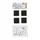 ADHESIVE TAPE- DOUBLE SIDED - VELCRO GRIP HPX DG1000 PADS BLACK 25x25mm (PRESSURE RESIST to 7kgs, TEMP RESIST -30°C to +90°C) VERY STRONG