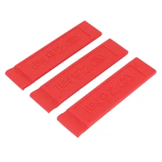 TYRE LEVER FOR BICYCLE - ZELAL ZLEVERS UNBREAKABLE - RED (BLISTER OF 3)