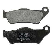 BRAKE PADS NEWFREN FOR YAMAHA 125 YP MAJESTY 1998>2009 Front   300 XC VERCITY 2003>2006 Rear SUZUKI 125 UBURGMAN 2002>2006 Front   (L 94.5mm - H 37mm - thk 7.5mm) (FD0186BE)  (SCOOTER ELITE ORGANIC)